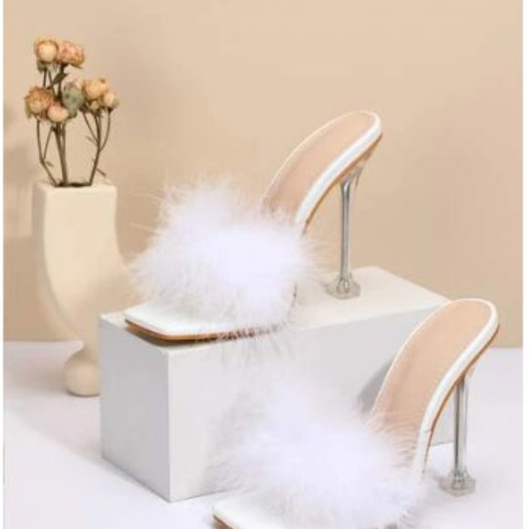 REDUCED! NWT Women's High Heels Glamorous Mules size 8.5 - Picture 5 of 7